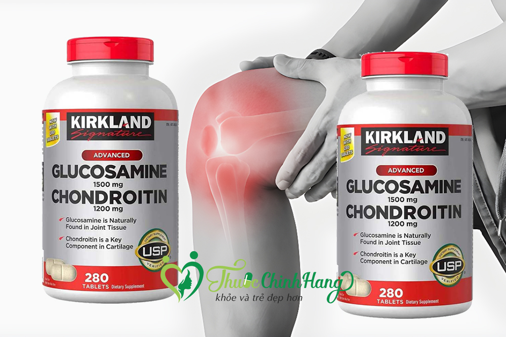 Cách dùng Glucosamine Chondroitin Kirkland
