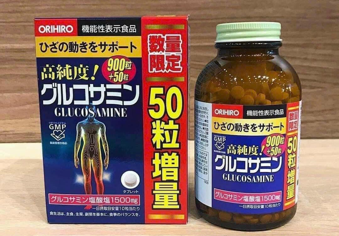 Glucosamine Orihiro 1500mg cách dùng